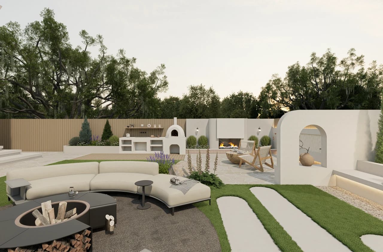 Modern Naturalism and Multi-Social Courtyard Design – Project parameters