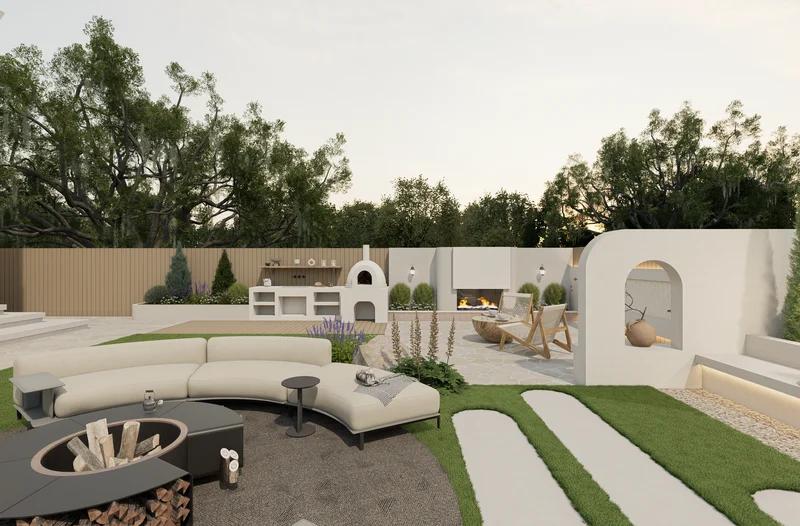 Modern Naturalism and Multi-Social Courtyard Design - 5