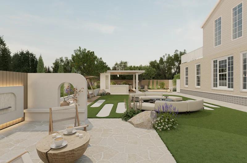 Modern Naturalism and Multi-Social Courtyard Design - 8