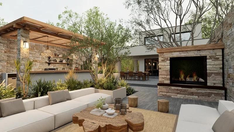 Dreaming in Private Domain: A Serene Symphony of Light, Stone, Wood, and the Art of Living - 2