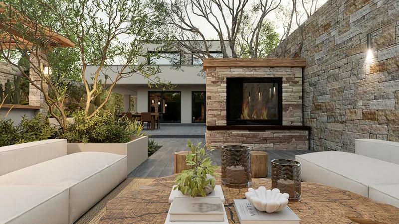 Dreaming in Private Domain: A Serene Symphony of Light, Stone, Wood, and the Art of Living - 3