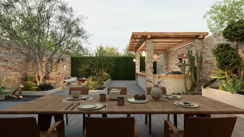 Dreaming in Private Domain: A Serene Symphony of Light, Stone, Wood, and the Art of Living - 5