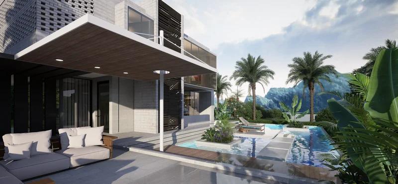 Between Water and Stone: Tropical Minimalist Resort VILLA - 3