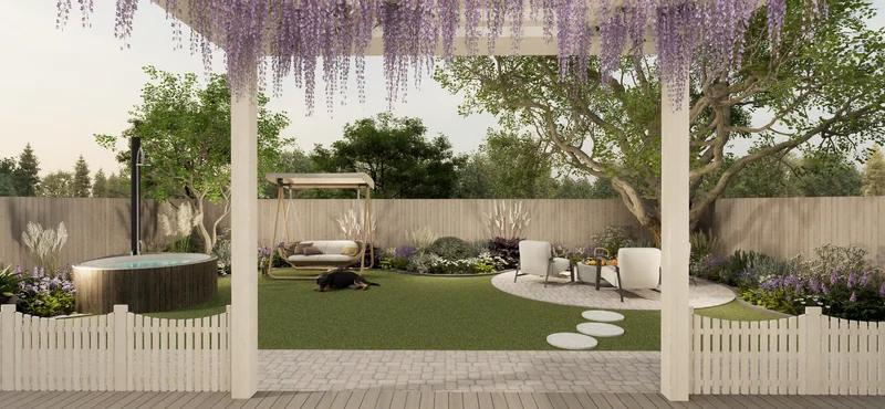 "Realm of Blossoms" – A Modern Healing Garden - 4