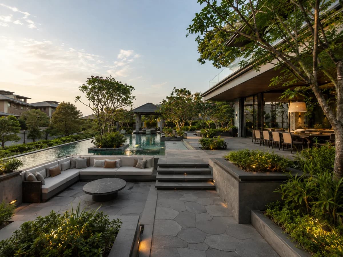 Progettazione di giardini per ville di lusso: come creare spazi esterni che uniscano estetica, funzionalità e valore aggiunto