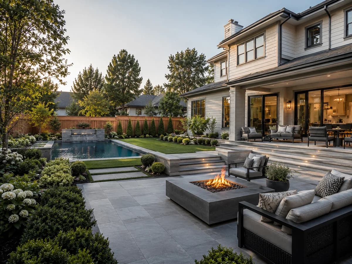 Guida completa alla progettazione di giardini moderni: creare un giardino di villa elegante e senza tempo con un'estetica sobria