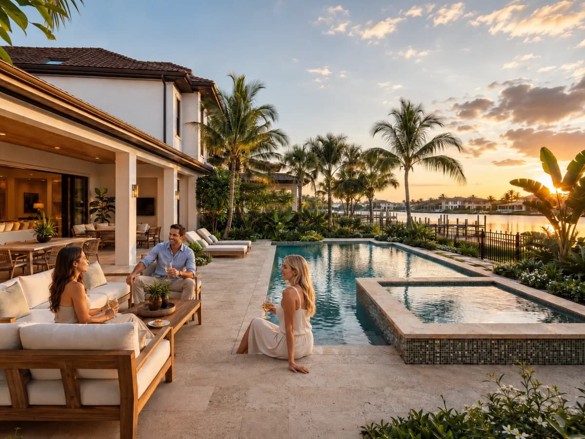 Progettazione paesaggistica per ville tropicali: come creare un'atmosfera outdoor rilassata, naturale e dal fascino resort