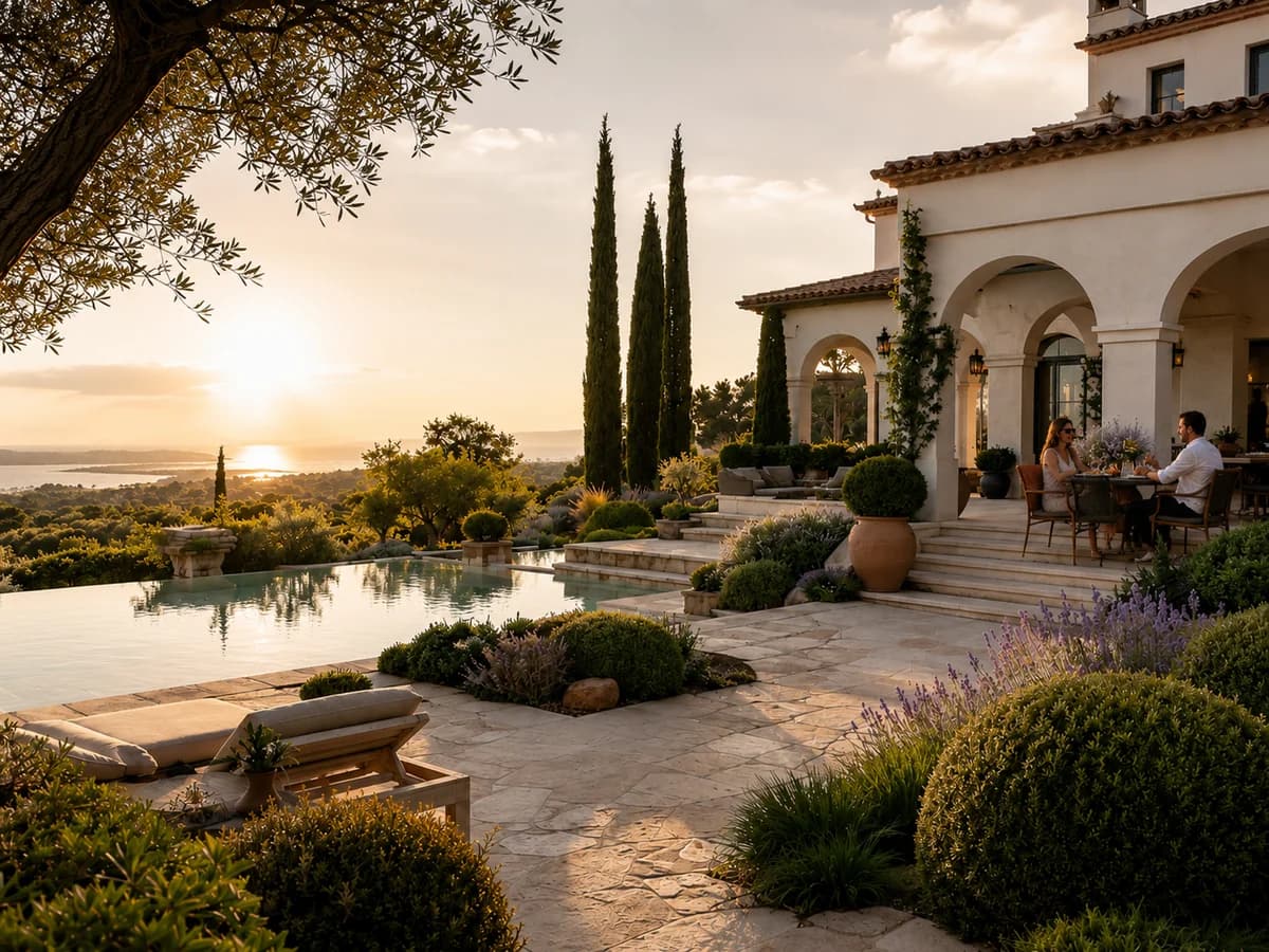 Progettazione di giardini per ville mediterranee: come creare spazi esterni luminosi, naturali e rilassati in stile vacanza