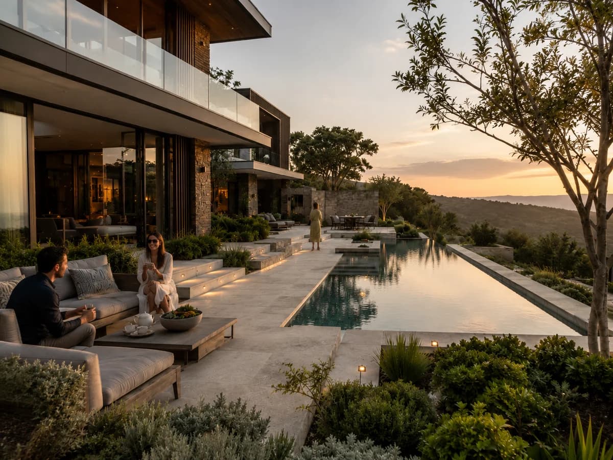 Architettura del paesaggio moderno: far sì che paesaggio e architettura diventino un tutt'uno