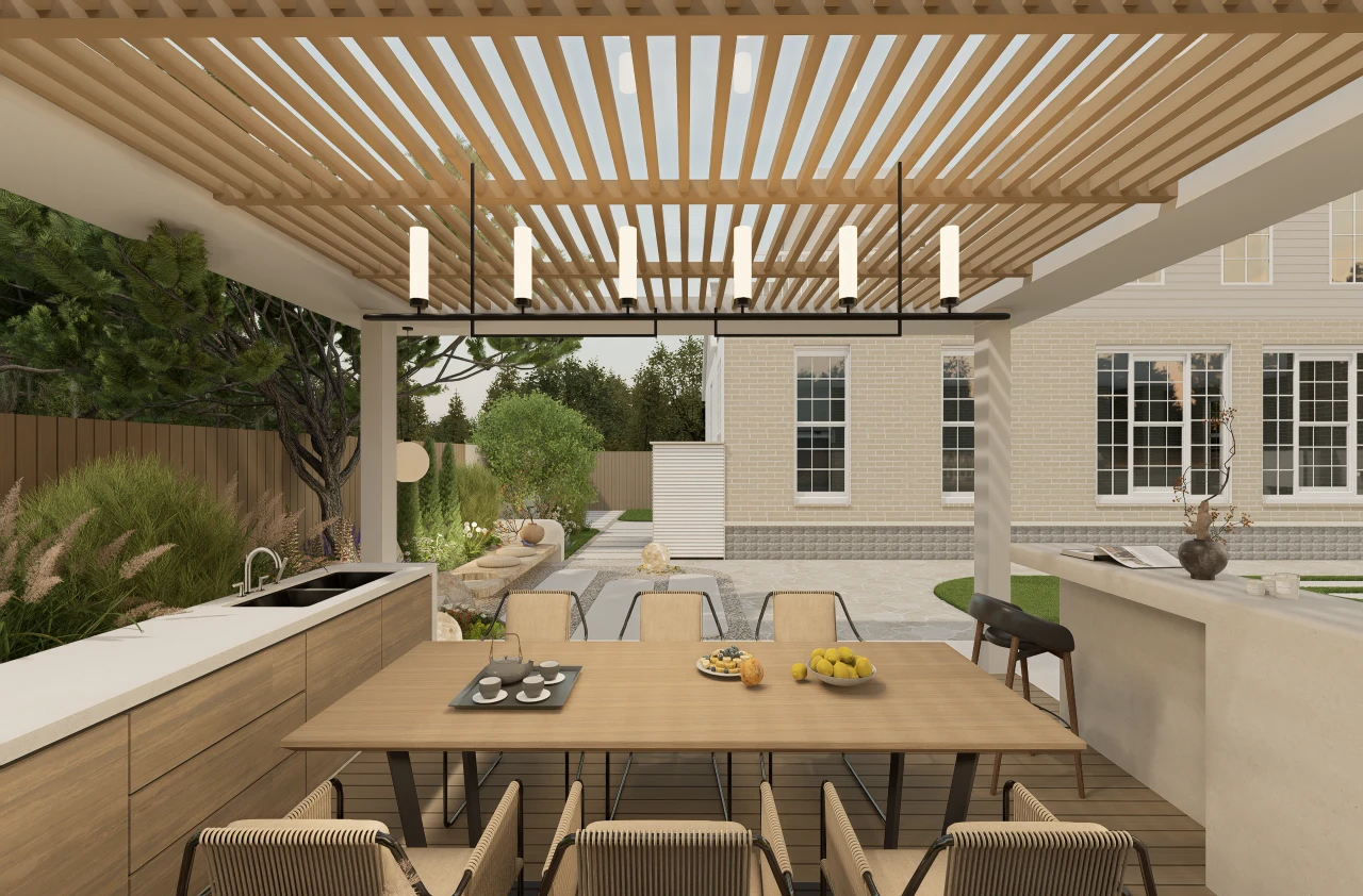 Modern Naturalism and Multi-Social Courtyard Design – Outdoor experience