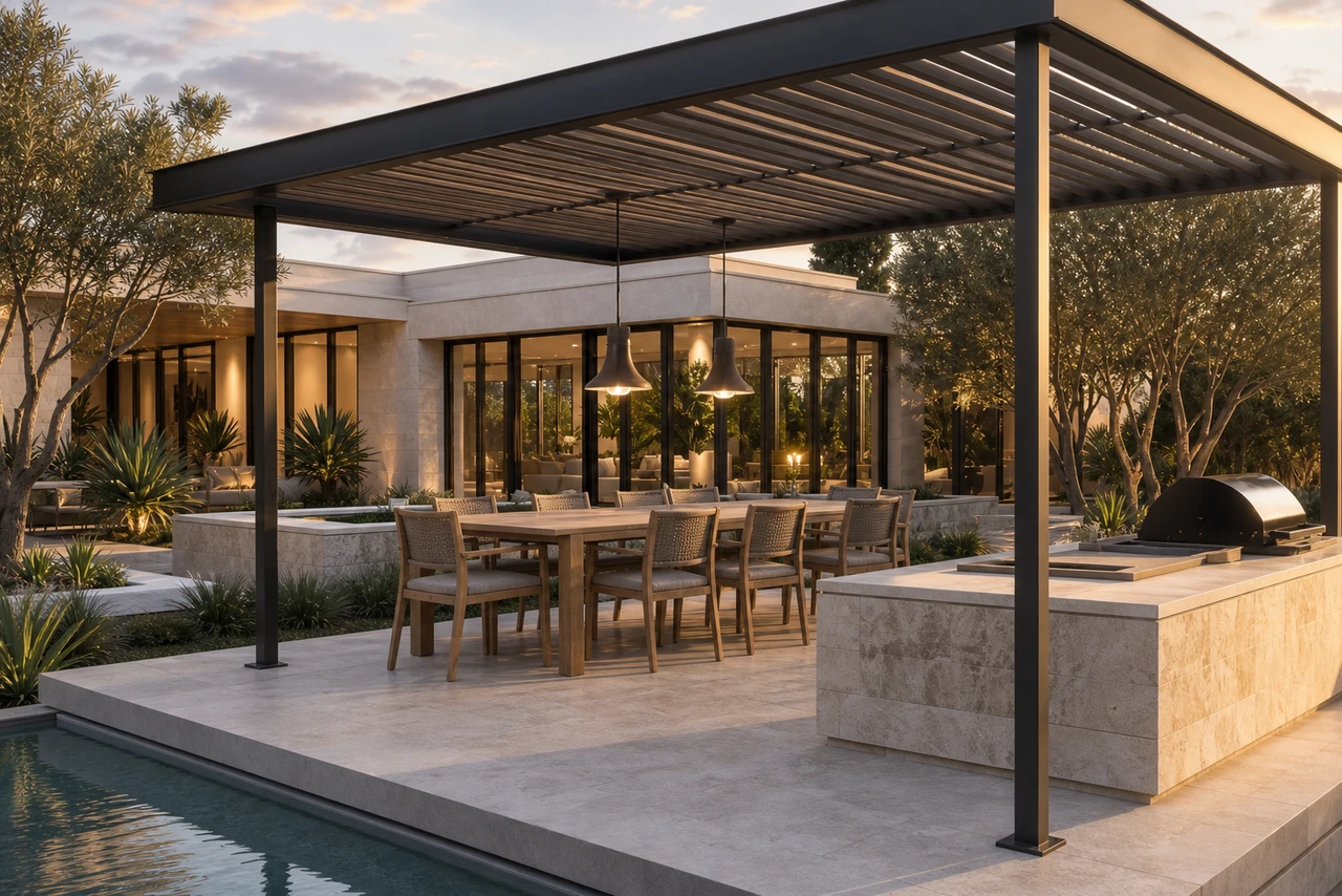 A Private Resort Garden for Everyday Living – Materials & planting