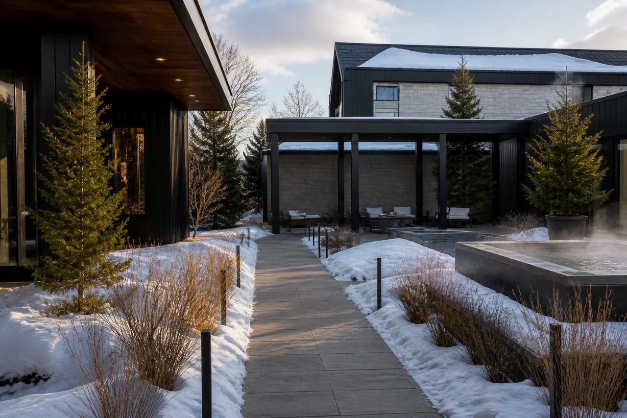 Un giardino termale per tutte le stagioni per una residenza a Minneapolis – Parametri del progetto