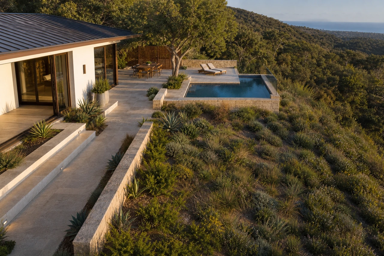 A Canyon-Edge Xeric Garden for a San Diego Home – Design philosophy