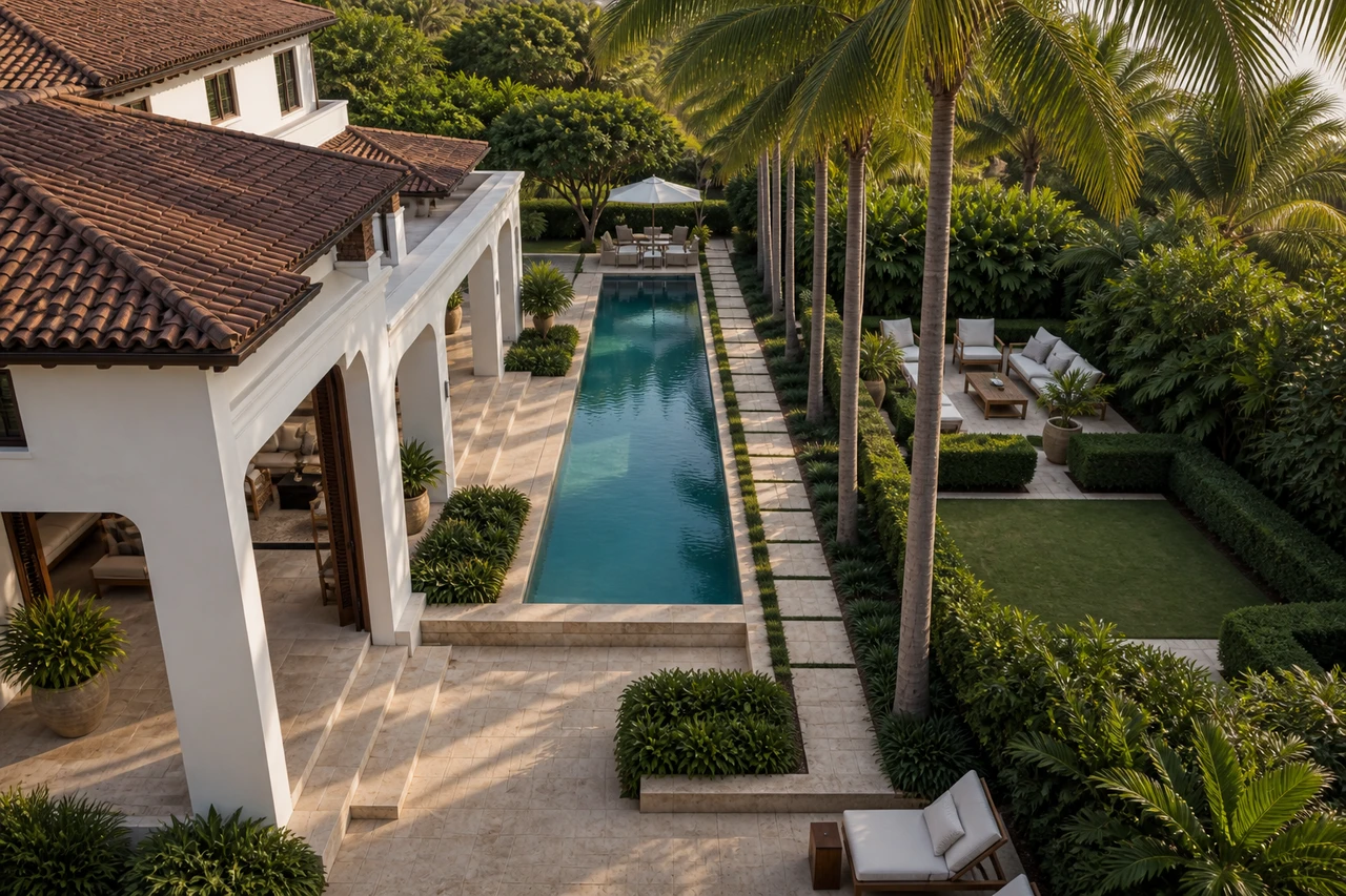 A Breezy Coastal Garden for a Palm Beach Villa – Design philosophy