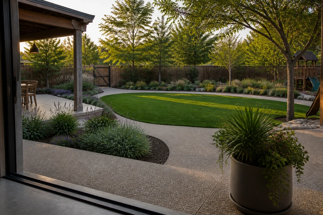 Ein wasserbewusster Familiengarten für ein Zuhause in Boise – Outdoor-Erlebnis