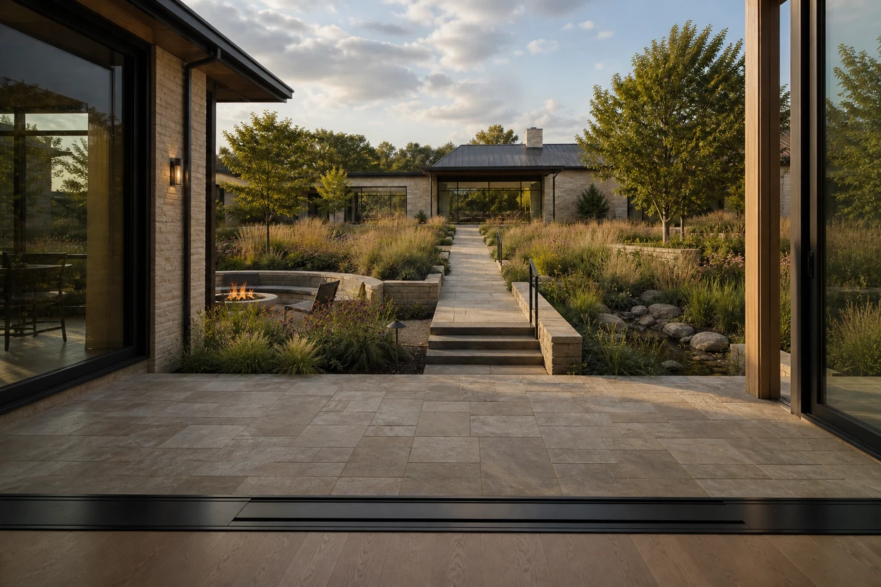 Un patio de pradera para una residencia en Kansas City – Experiencia al aire libre
