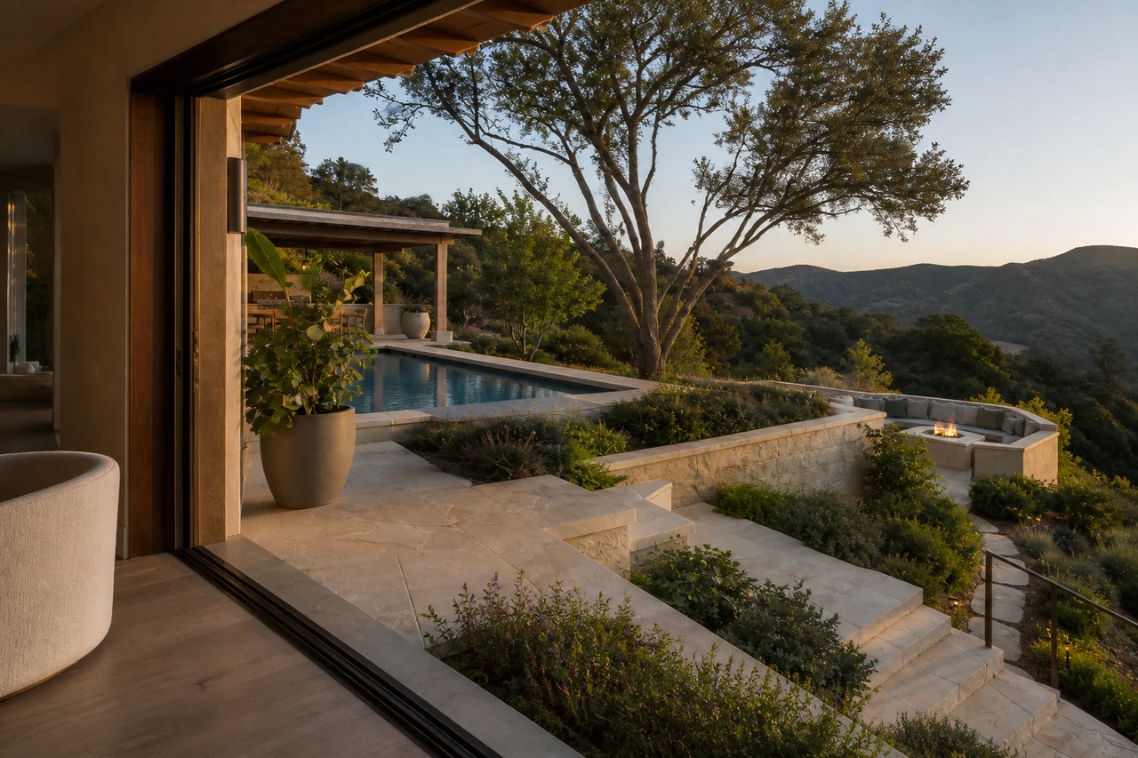 A Terraced Canyon Garden for a Los Angeles Home – Outdoor experience