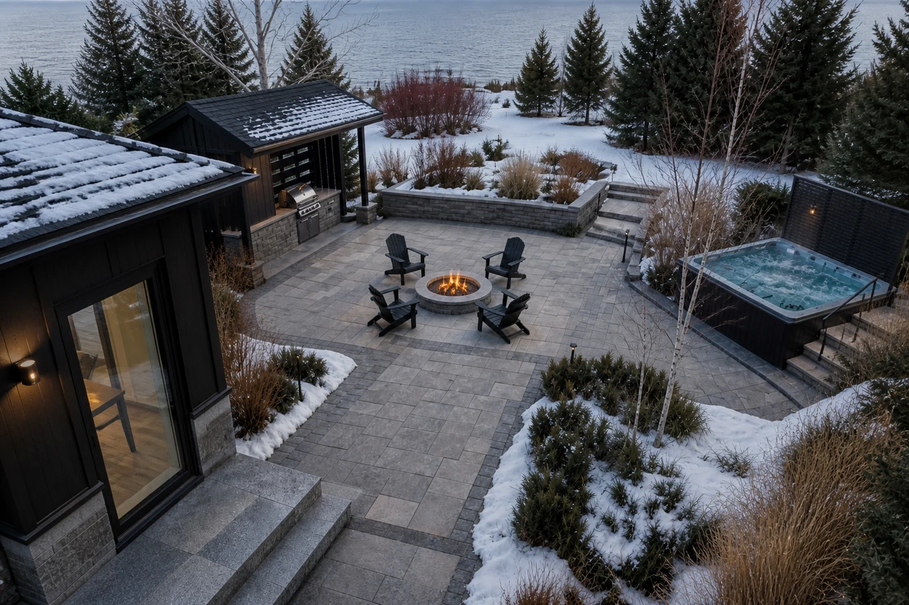 A Lake-Effect Winter Garden for a Cleveland Home – Design philosophy