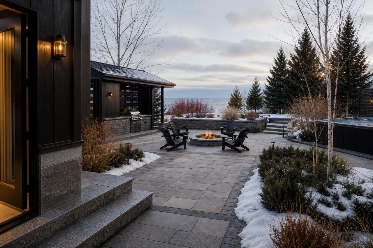 A Lake-Effect Winter Garden for a Cleveland Home – Outdoor experience