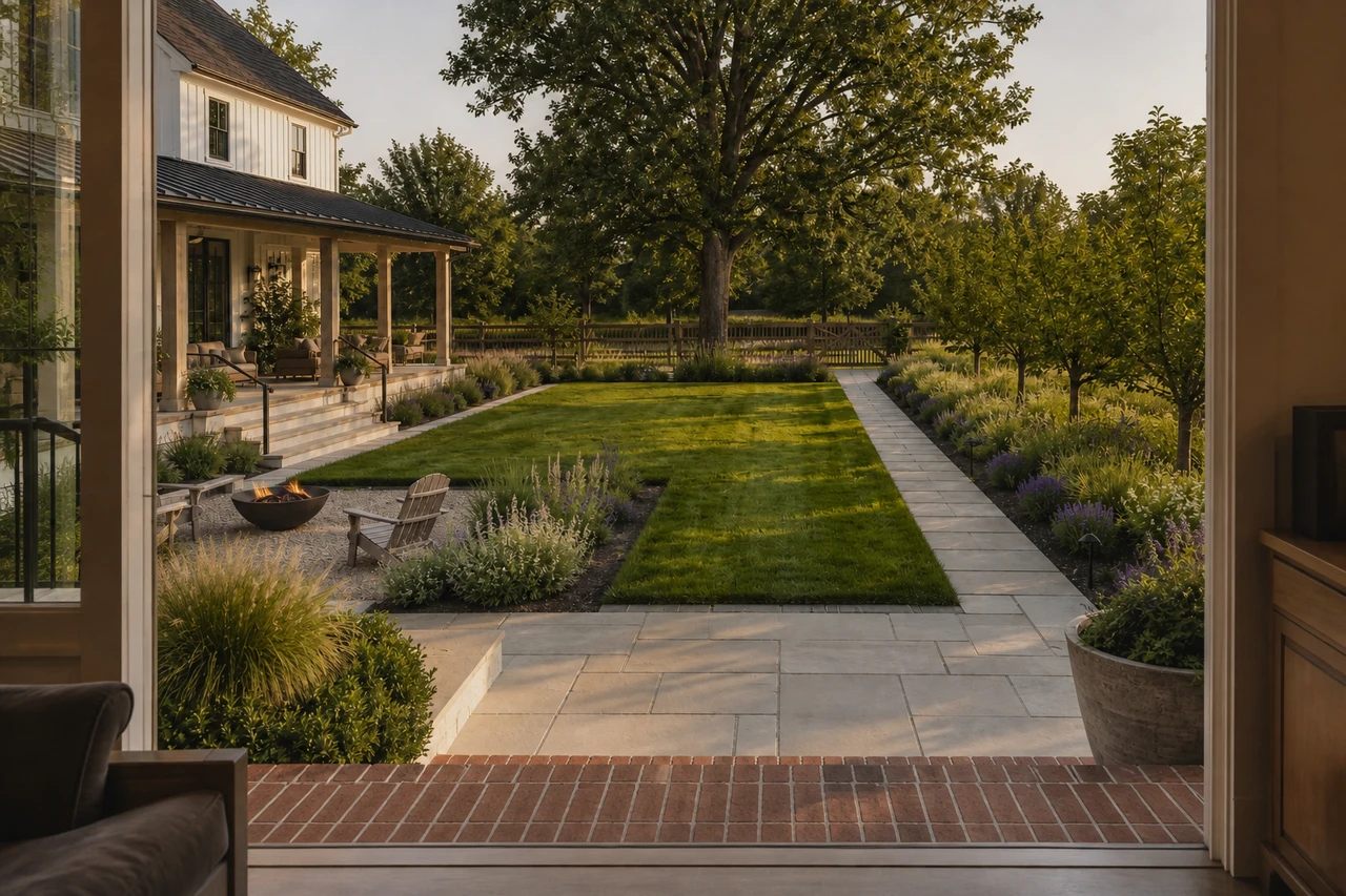 A Modern Farmhouse Garden for an Indianapolis Home – Outdoor experience
