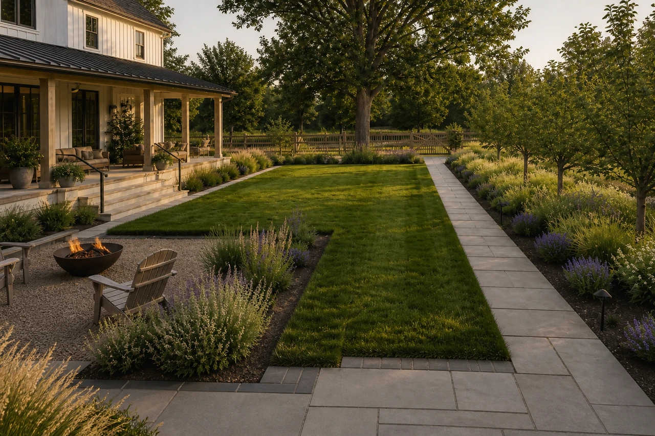 A Modern Farmhouse Garden for an Indianapolis Home – Project parameters