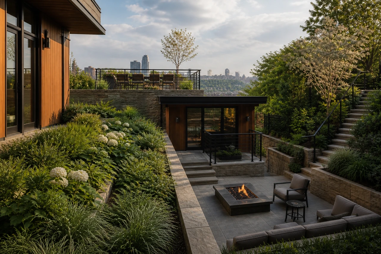 A Terraced City Garden for a Pittsburgh Hillside Home – Project parameters