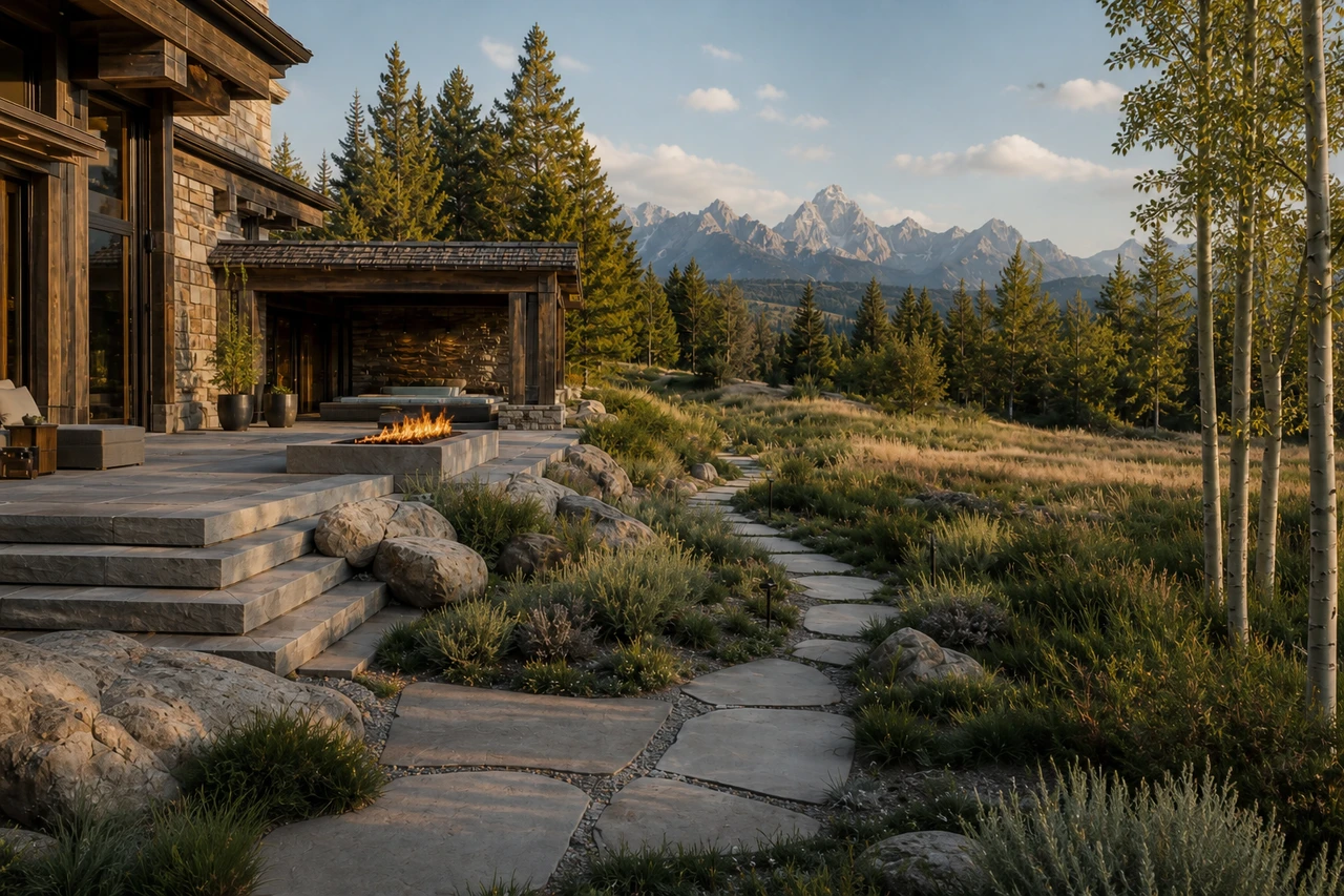 An Alpine Lodge Landscape for Jackson Hole – Project parameters