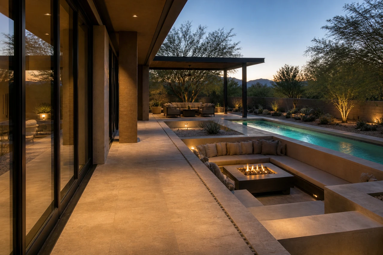 A Night-Focused Desert Courtyard for a Las Vegas Home – Project parameters