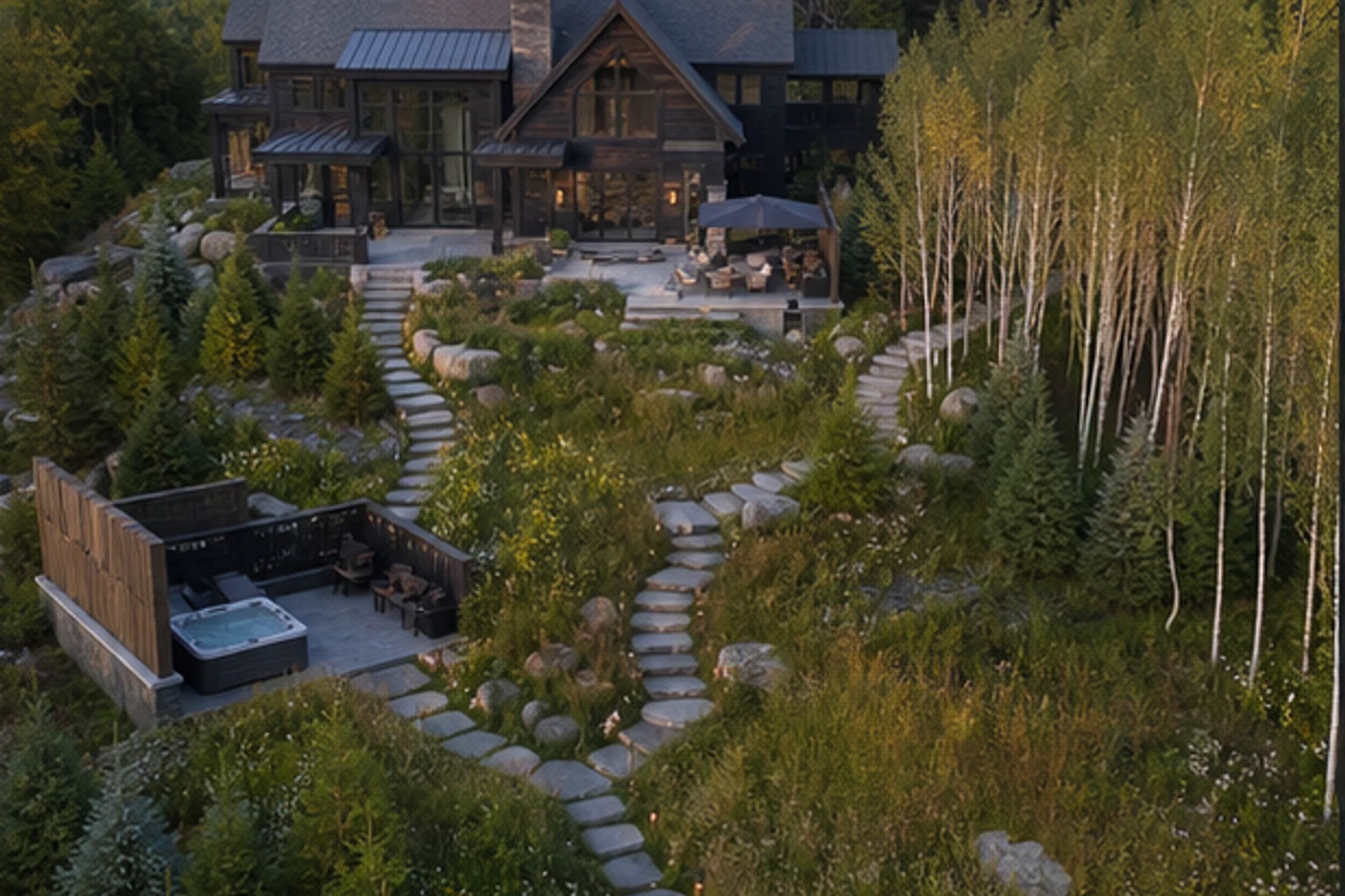 A Laurentian Lodge Meadow for a Quebec Retreat - image 1