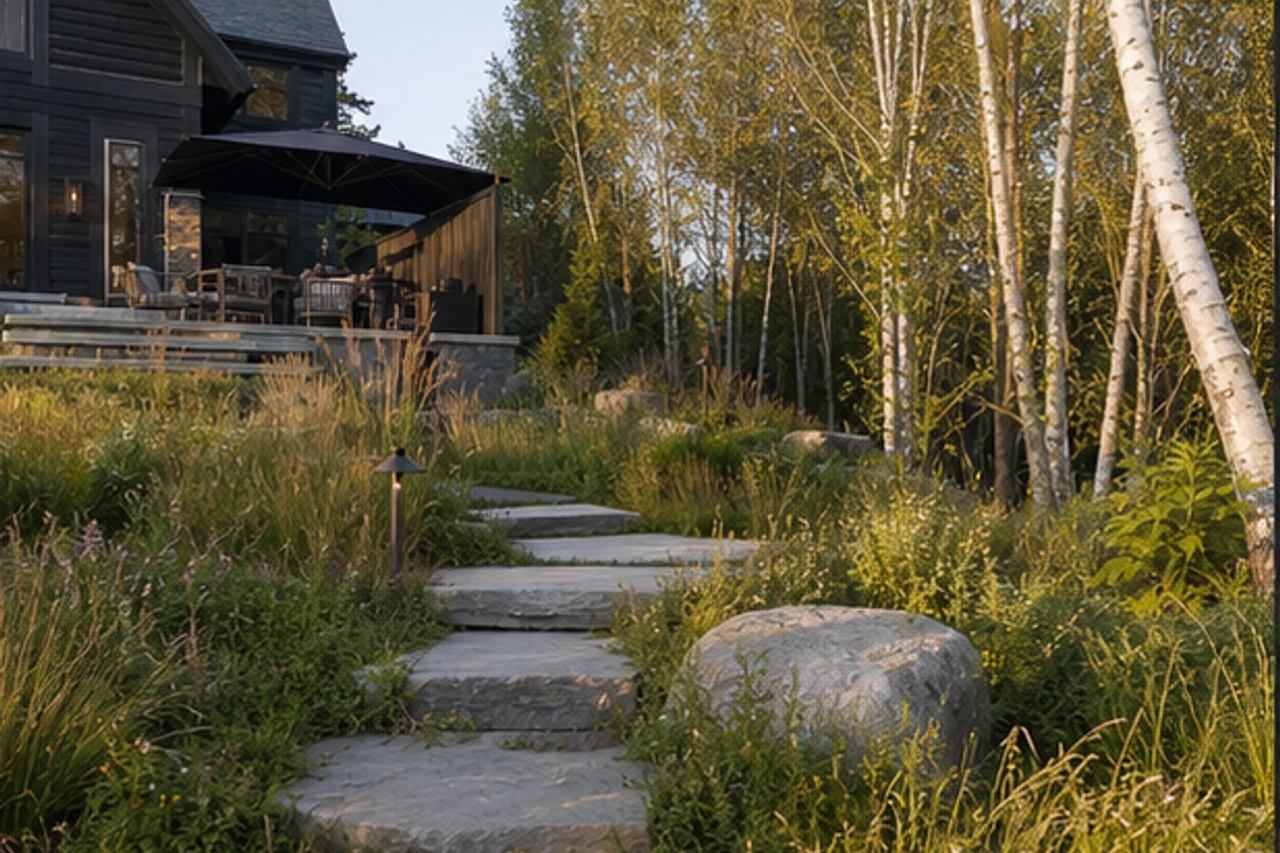 A Laurentian Lodge Meadow for a Quebec Retreat – Outdoor experience