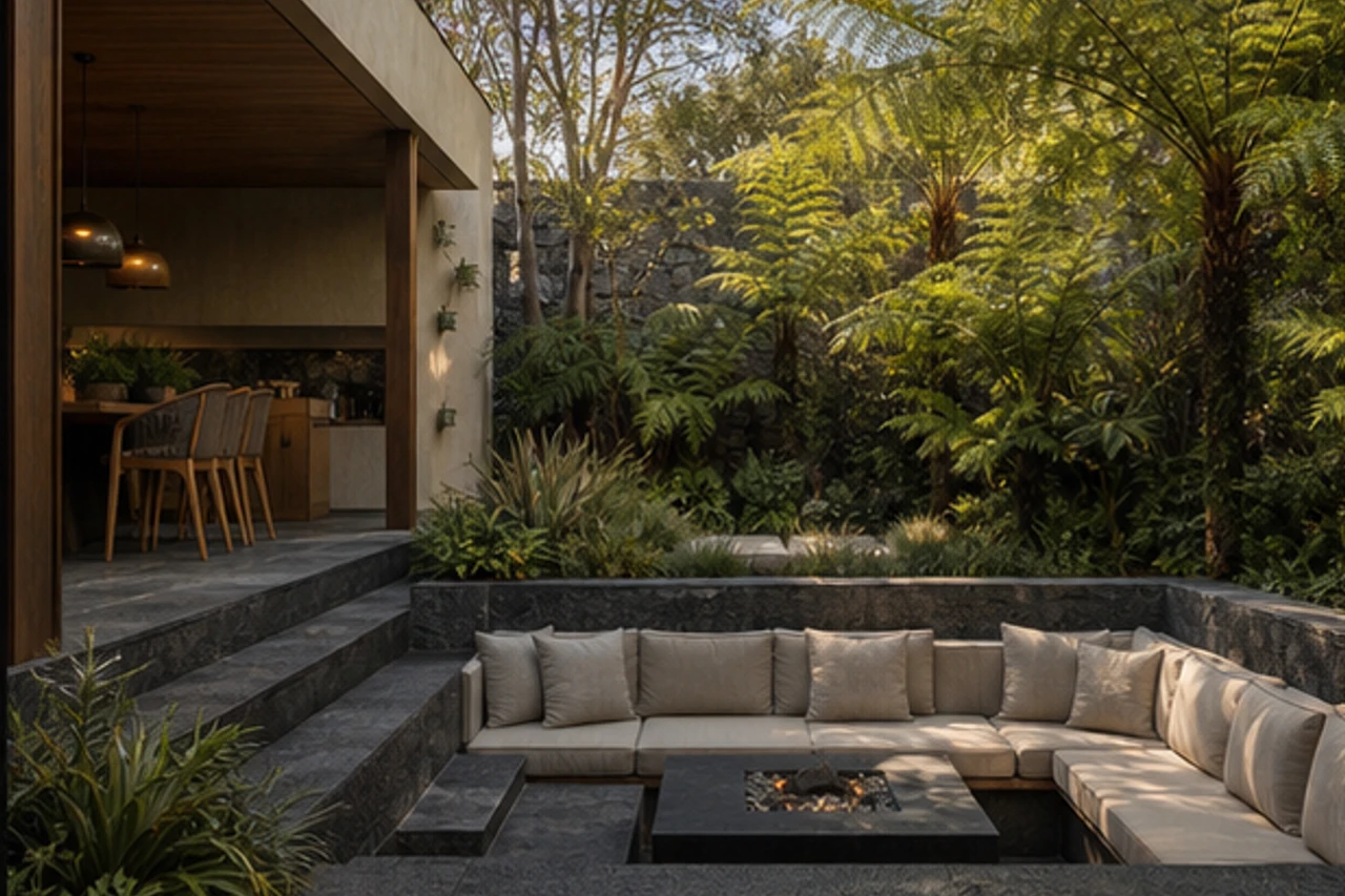 A Volcanic-Stone Courtyard for a Mexico City Home – Design philosophy
