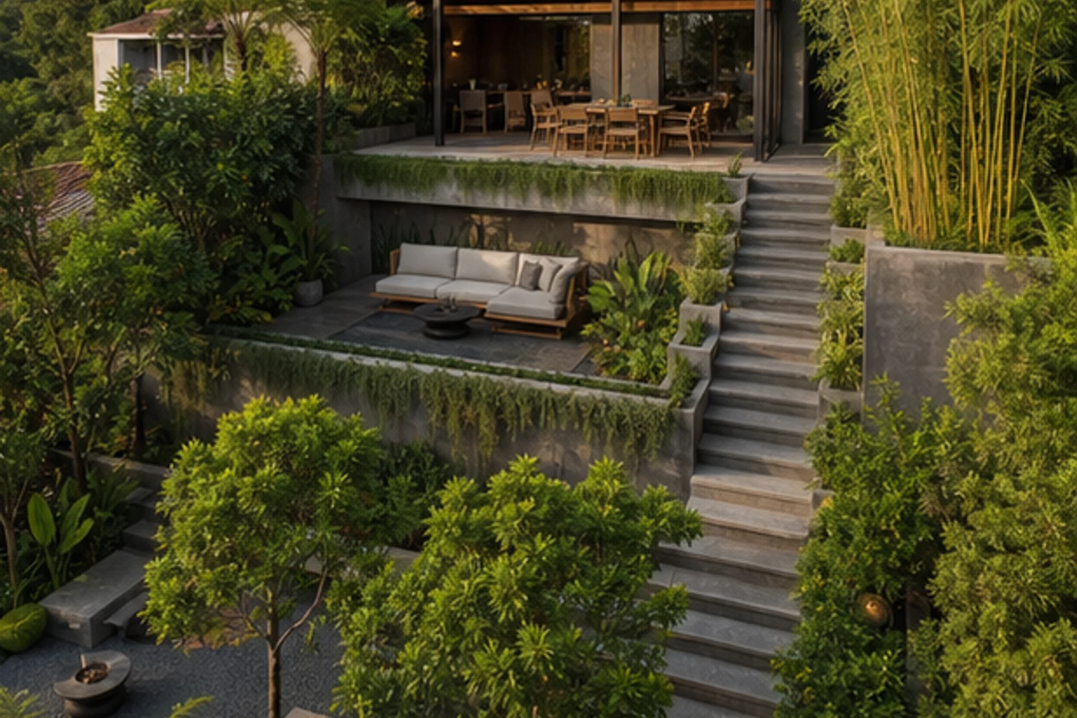 A Sequence of Hillside Garden Rooms for Medellin - image 1