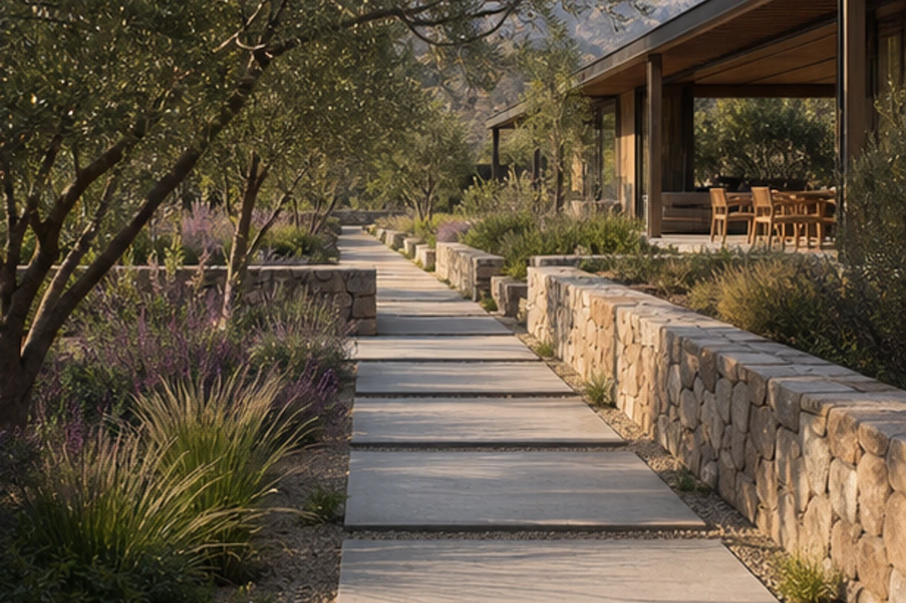 An Andean Terrace Garden for a Santiago Residence – Outdoor experience