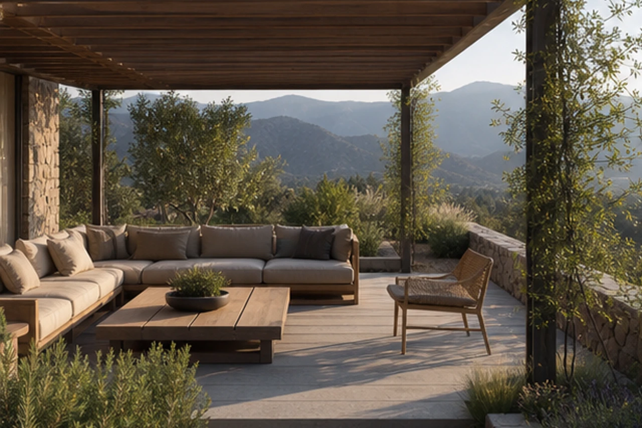An Andean Terrace Garden for a Santiago Residence – Design philosophy