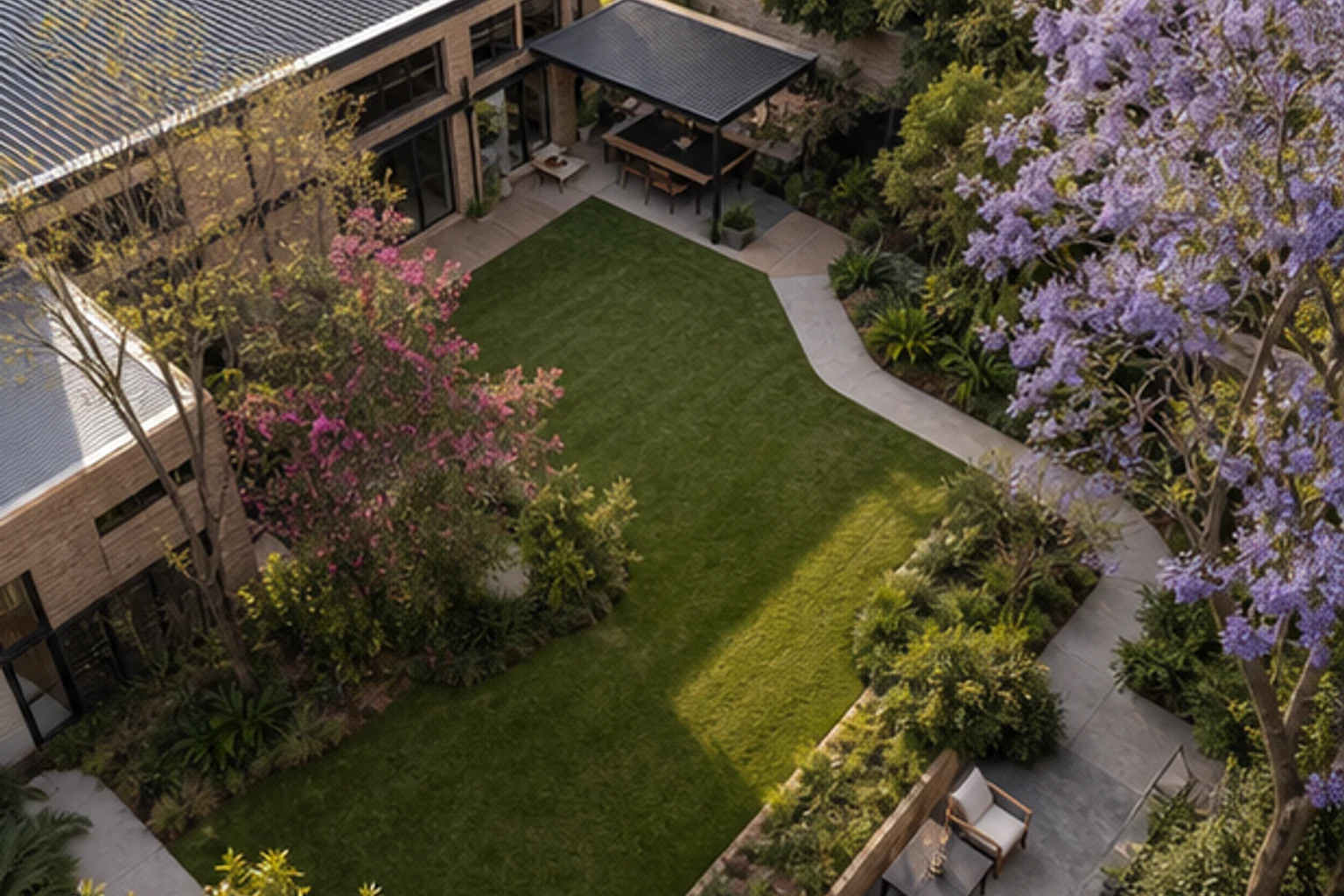 A Patio Grove for a Buenos Aires Family Home - image 1