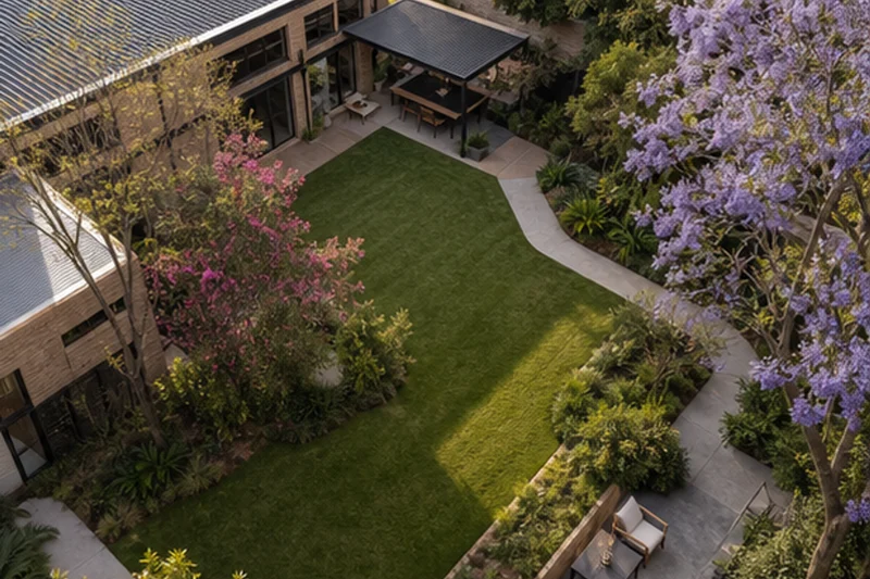 A Patio Grove for a Buenos Aires Family Home
