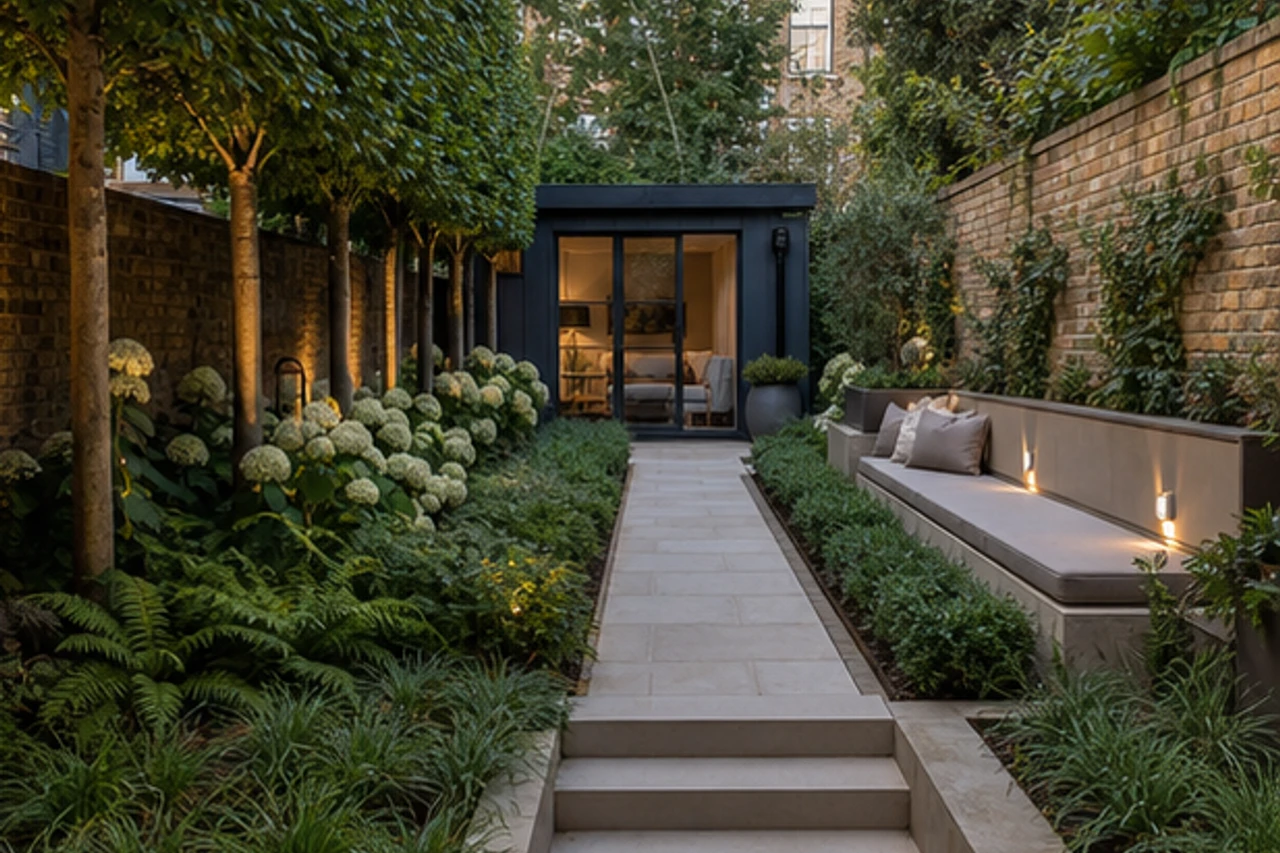 A Layered Mews Garden for a London Townhouse – Outdoor experience