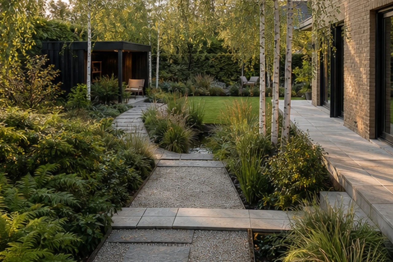 A Rain-Garden Terrace for a Dublin Residence – Outdoor experience