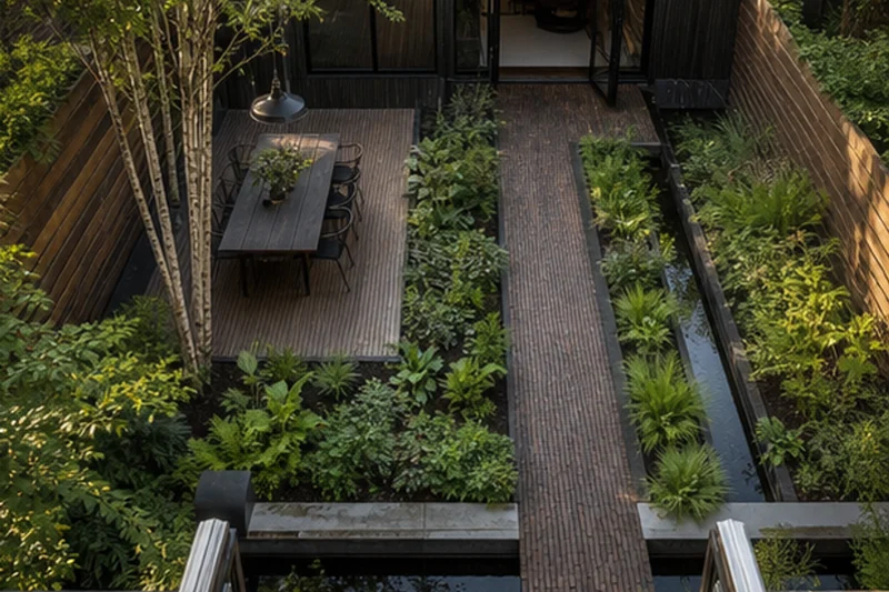 A Canal-House Courtyard for Amsterdam