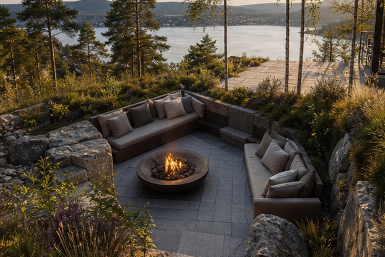 A Fjord-Slope Garden for an Oslo Home – Design philosophy
