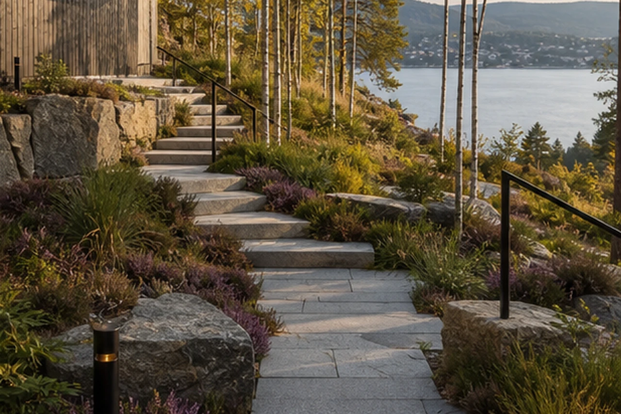 A Fjord-Slope Garden for an Oslo Home – Outdoor experience