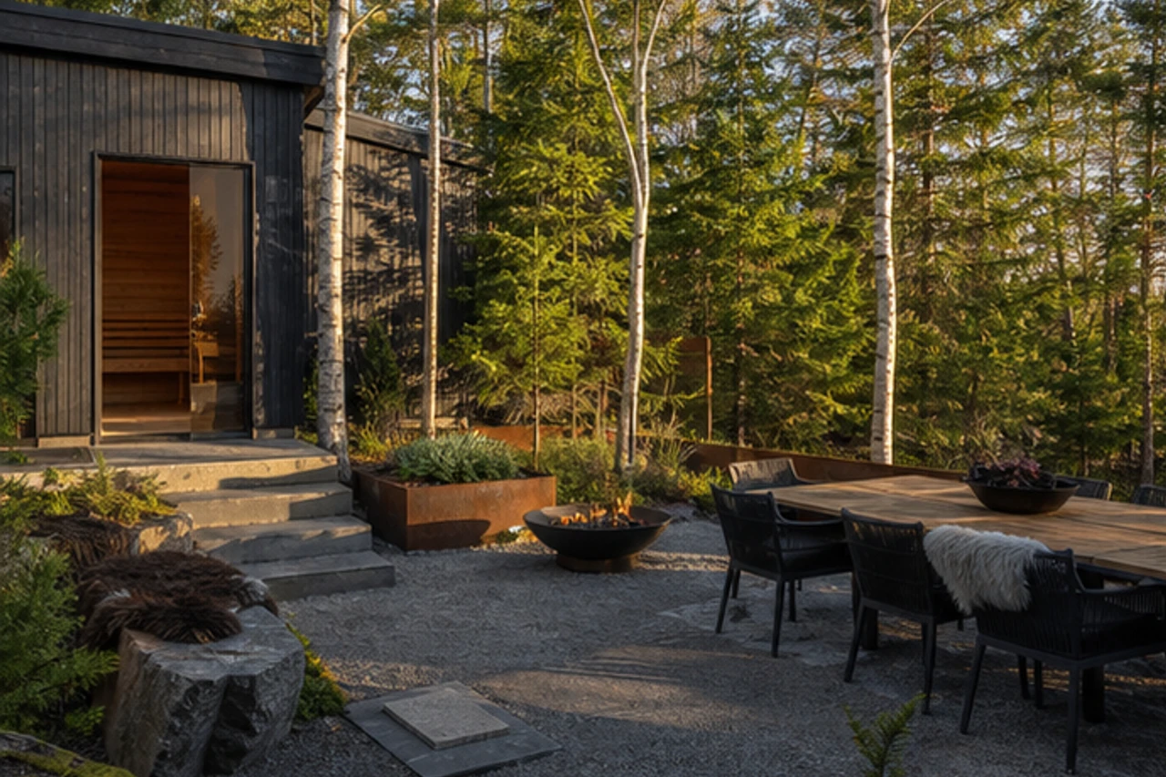 A Sauna Woodland Court for a Helsinki Residence – Design philosophy