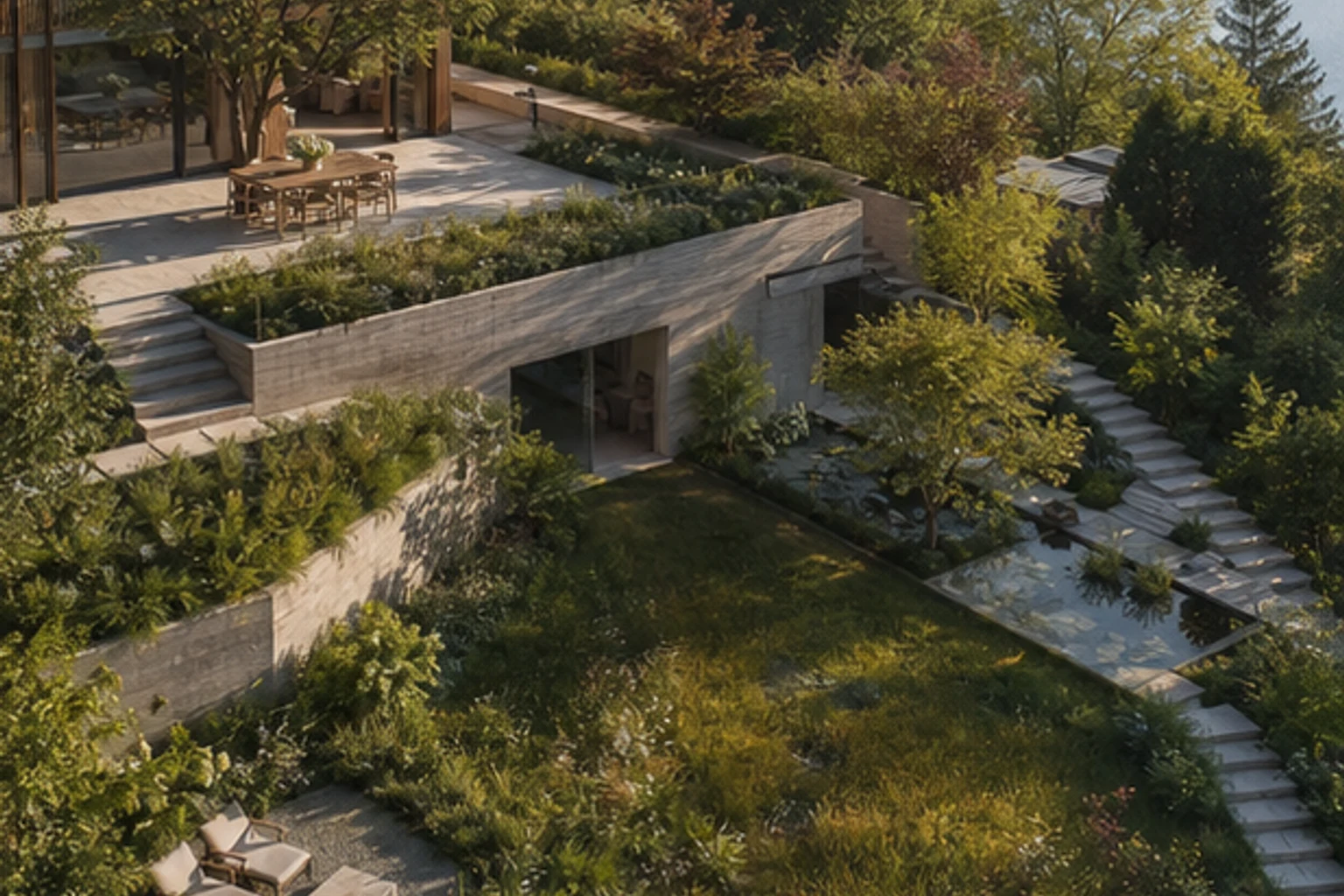 A Lake-View Terrace Garden for a Zurich Residence - image 1