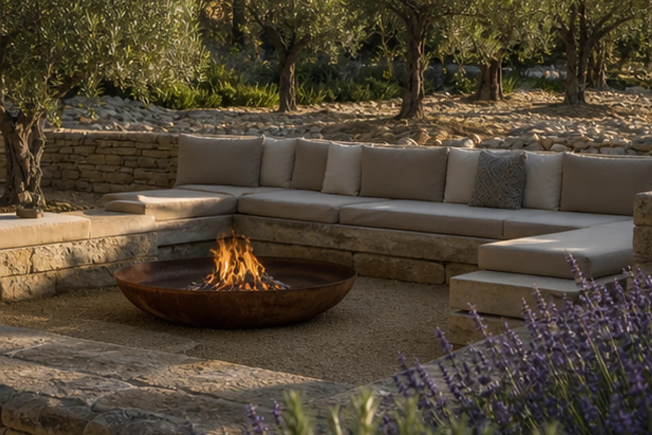 A Shaded Gravel Garden for a Provence Farmhouse – Design philosophy