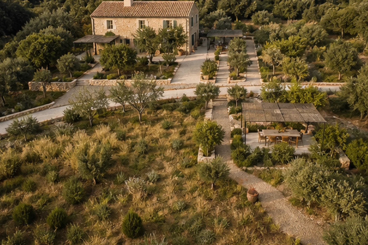 A Stone Courtyard for a Mallorca Finca - image 1