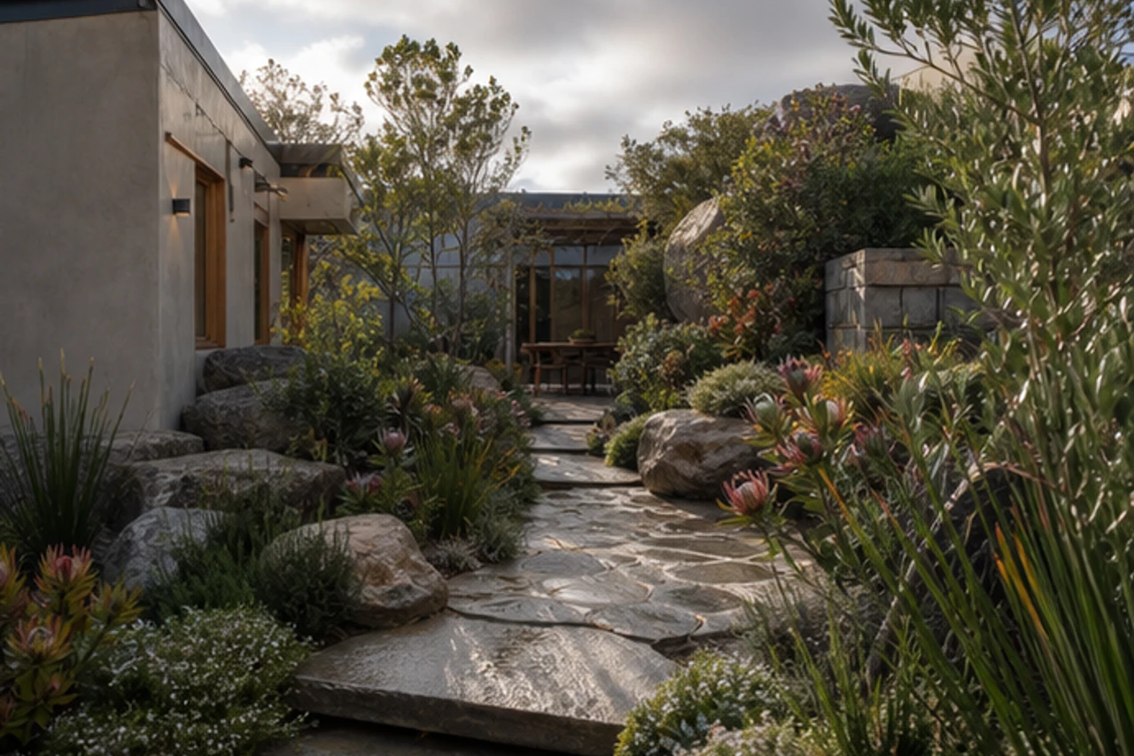 A Fynbos Courtyard for a Cape Town Residence – Outdoor experience