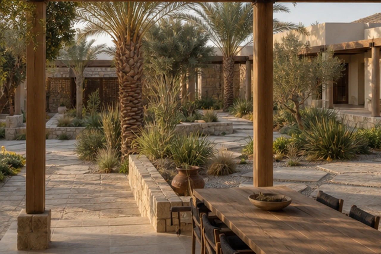 A Mountain-Shadow Courtyard for a Muscat Home – Design philosophy