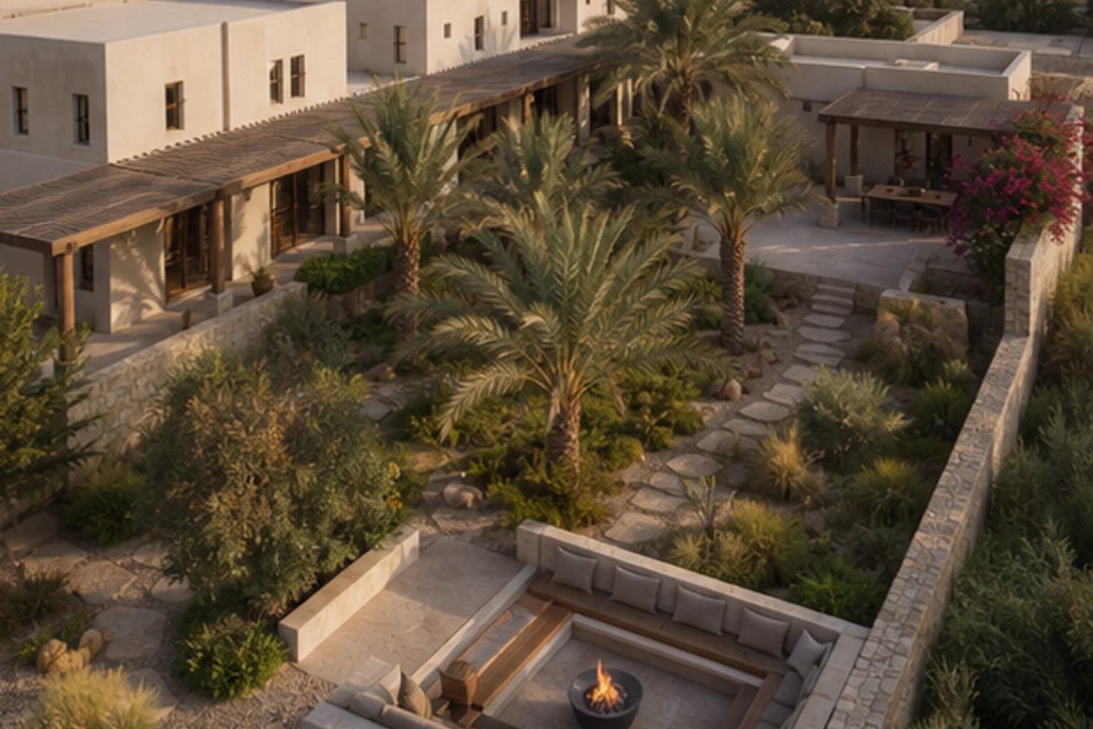 A Mountain-Shadow Courtyard for a Muscat Home - image 1