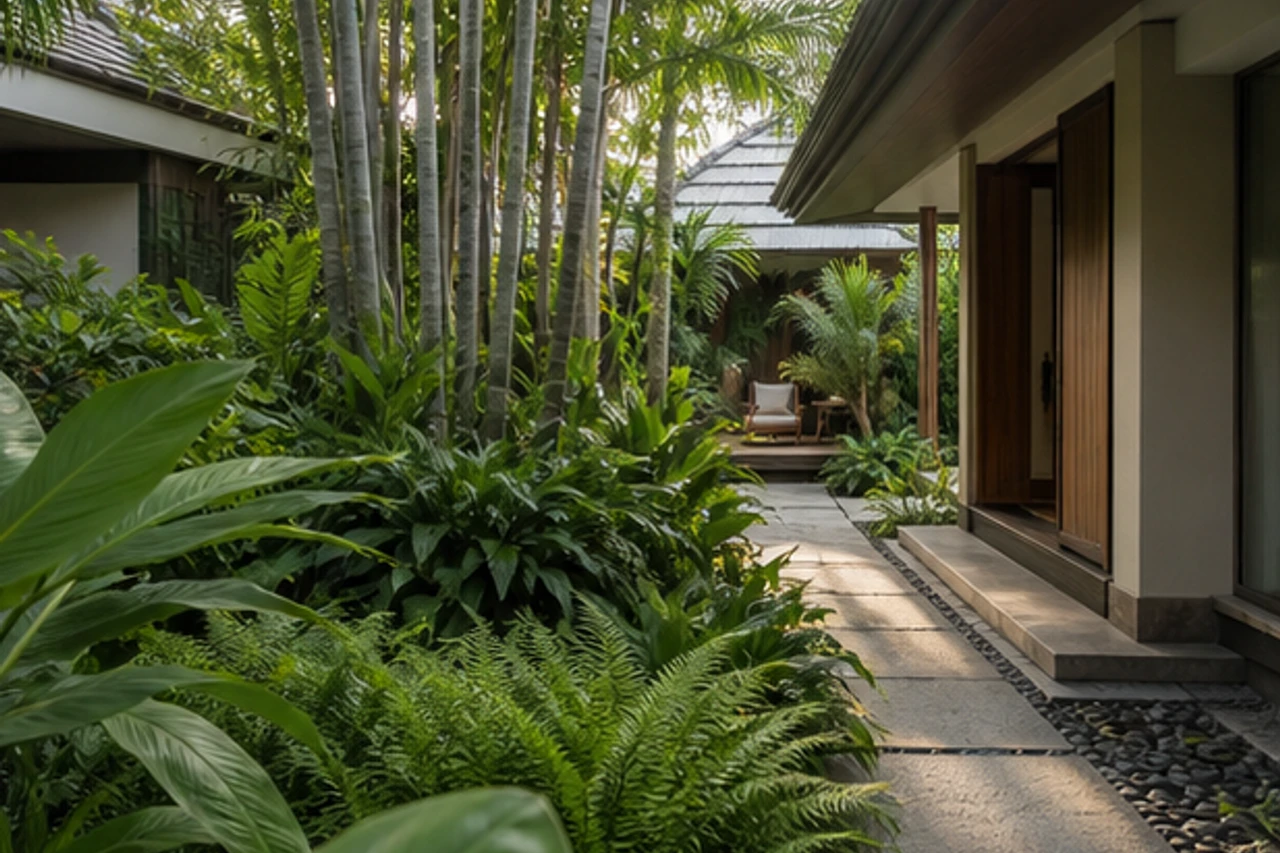 A Breeze Garden for a Singapore Courtyard House – Outdoor experience