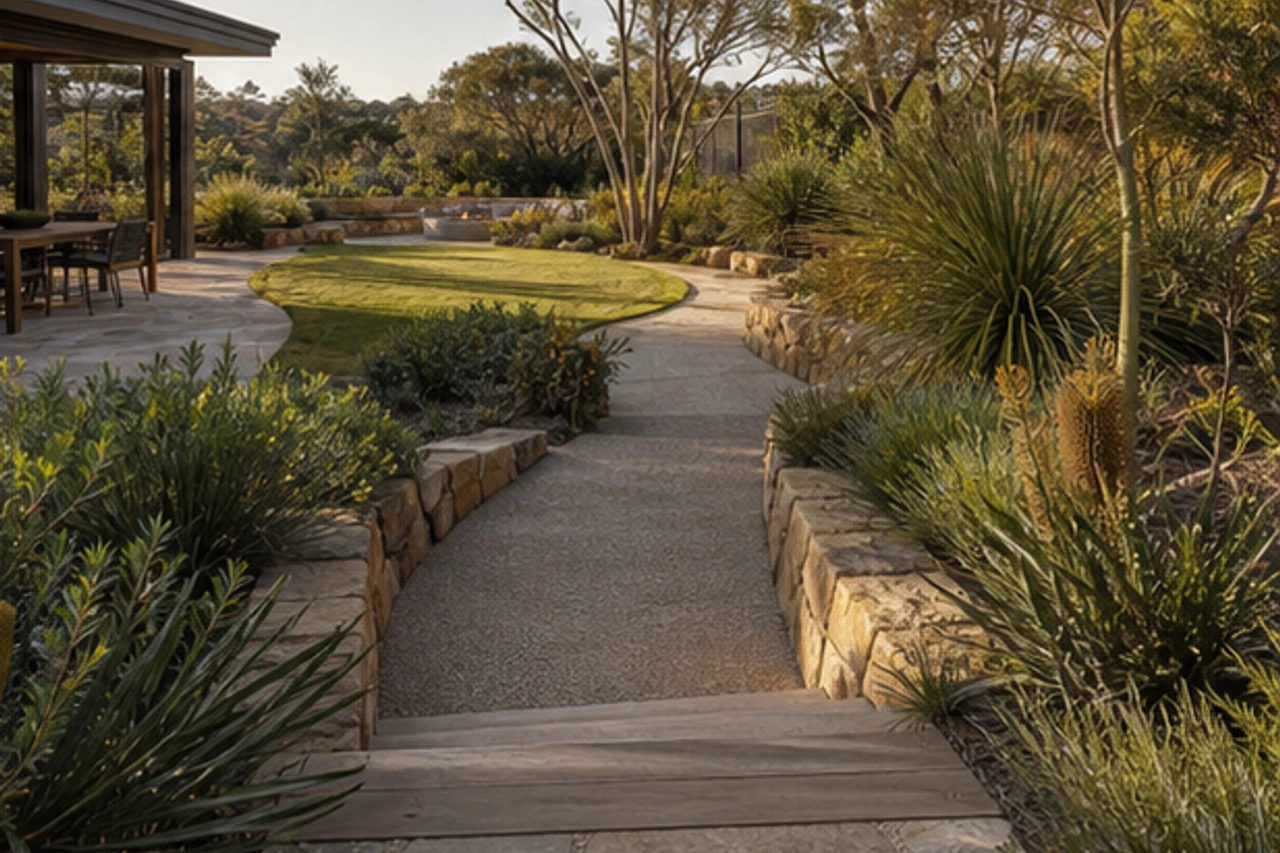A Sandstone Coastal Garden for a Sydney Home – Outdoor experience